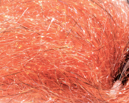 Baitfish ULTRA Sparkle Dubbing, Salmon UVR / 46